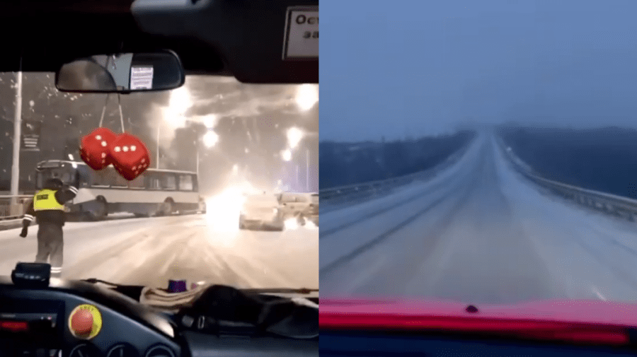 Ninge din nou la sudul țării. Poliția către moldoveni: „Nu porniți la drum, dacă nu există o urgență”