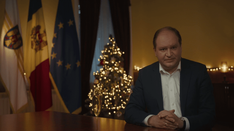 VIDEO Mesajul primarului Ion Ceban de Anul Nou: „Fie ca 2024 să fie un an al păcii, armoniei și bunăstării”