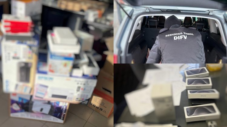 FOTO, VIDEO Contrabandă cu iPhone și Redmi: Mascații au bătut la ușa mai multor locuitori din Ungheni și Bălți