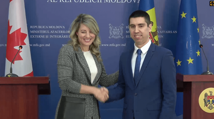 VIDEO Ajutor de două milioane de dolari pentru Poliția Moldovei de la Guvernul Canadei. Ministra Joly: Puteți conta