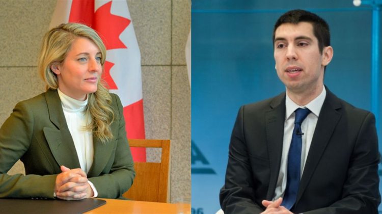 Prima întrevedere a lui Popșoi după învestire! Ministra canadiană de Externe se află la Chișinău