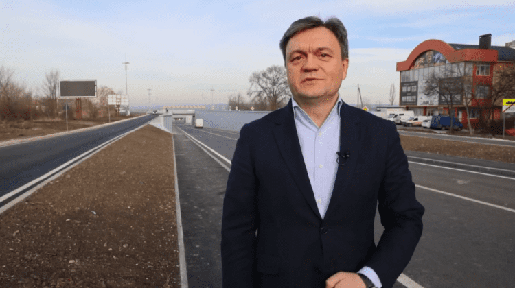 Dorin Recean anunță darea în exploatare a nodului rutier de la Bălți la care s-a lucrat mai mult de 5 ani