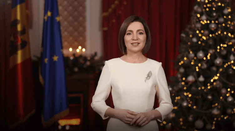 VIDEO Președinta Maia Sandu, mesaj de Anul Nou: „Începem noul an, 2024, cu speranță!”