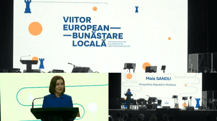 VIDEO Maia Sandu, de Ziua autonomiei locale și a lucrătorului din administrația publică locală: Să transformăm Moldova