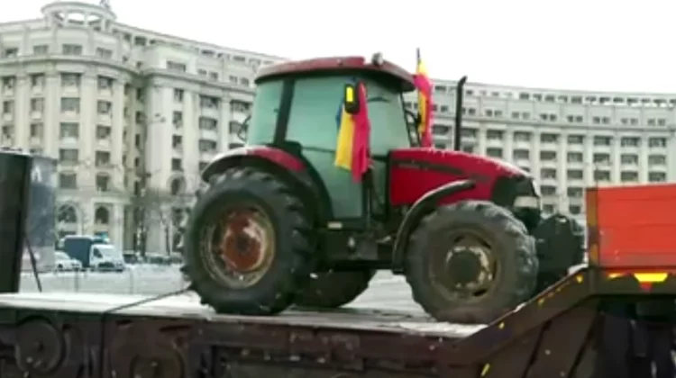 Zi de protest masiv anunțat de transportatori și fermieri români: Un singur camion și tractor – la București