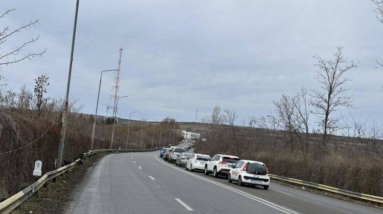 Trafic intensiv la vama Leușeni, sensul de ieșire din Moldova. Îndemnul Poliției de Frontieră