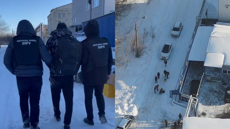 VIDEO Persoane implicate în contrabanda cu 23 kg de pastile psihotrope – încătușate de oamenii legii