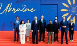 FOTO, VIDEO Cu prilejul summitului Ucraina-Europa de Sud-Est, Maia Sandu și Vladimir Zelenski au avut o discuție