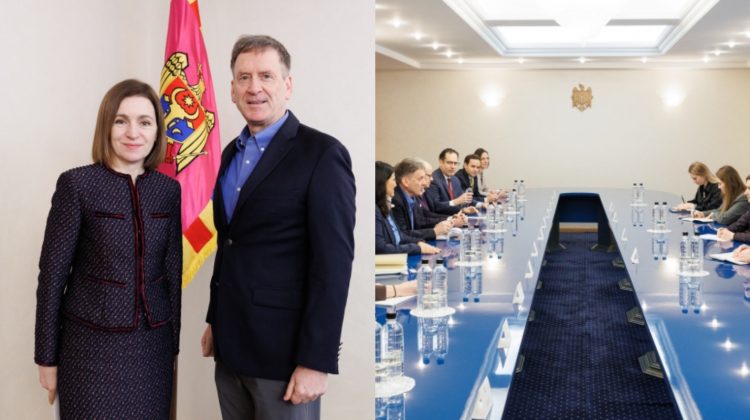 FOTO Experți americani au bătut la ușa Maiei Sandu. Președinția anunță despre ce au discutat cu șefa statului