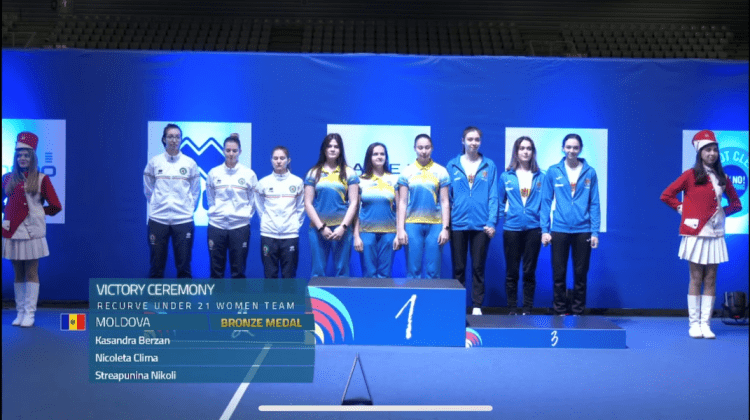 FOTO, VIDEO Bronz pentru Republica Moldova! Echipa Feminină Under 21 a cucerit medalia în Croația