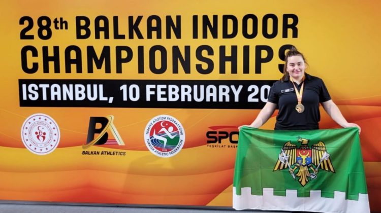 FOTO AUR pentru Republica Moldova! Reușita în sport a Dimitrianei Bezede la Campionatul Balcanic din Turcia