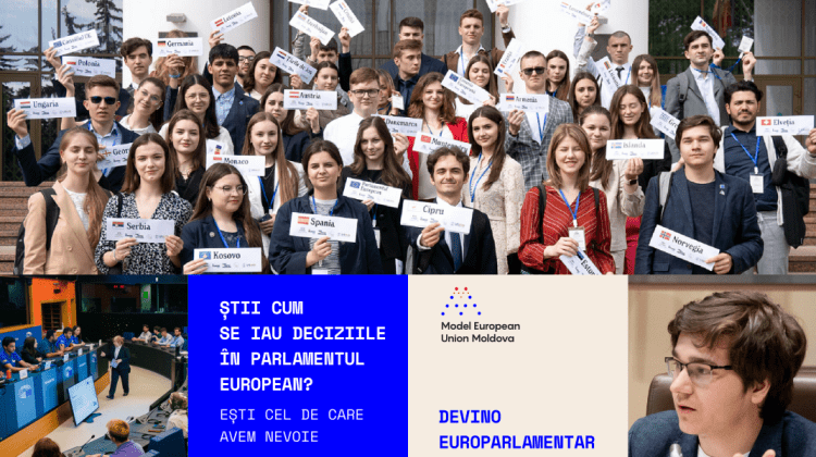 Participă la „Model EU Moldova” și află cum se iau deciziile la Bruxelles