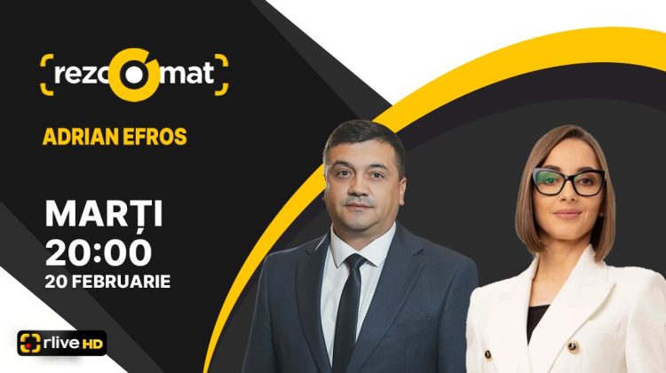 Ministrul Afacerilor Interne, Adrian Efros – invitatul emisiunii Rezoomat!