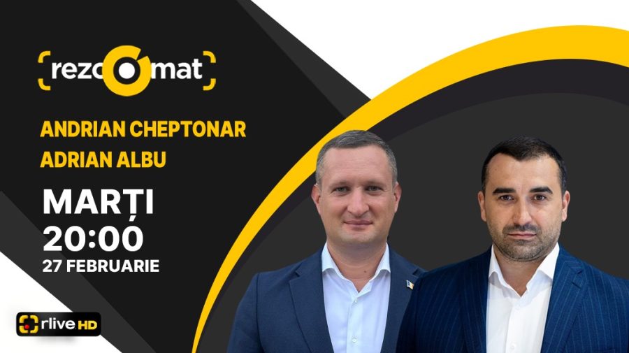 Securitatea țării, în dezbateri la RliveTV! Deputații Andrian Cheptonar și Adrian Albu– invitații emisiunii Rezoomat!