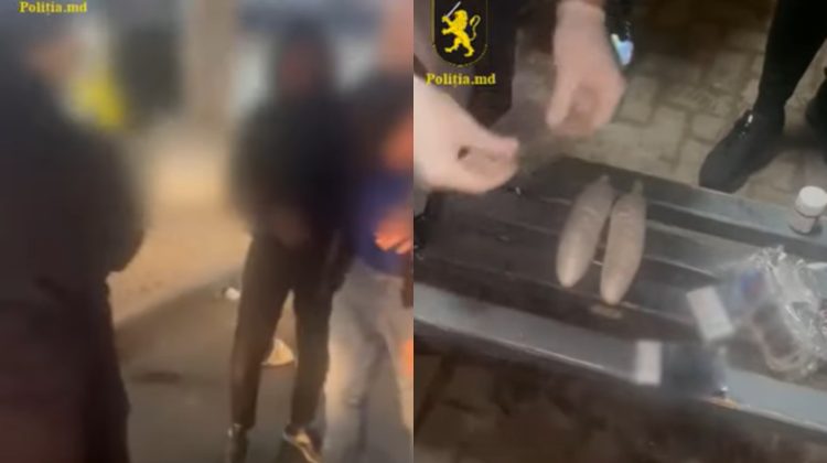 VIDEO Curier de droguri – încătușat la întoarcerea în țară. Avea în buzunare droguri de peste 1 milion lei