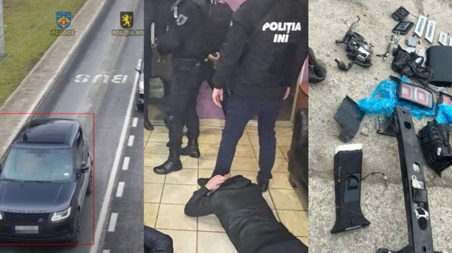 VIDEO 11 automobile de model Range Rover, furate de bărbați din Călărași. Cum acționau suspecții