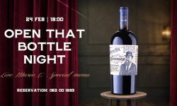 Open That Bottle Night – seara enogastronomică adună pasionaţii de vin la cea mai frumoasă atracţie turistică din ţară