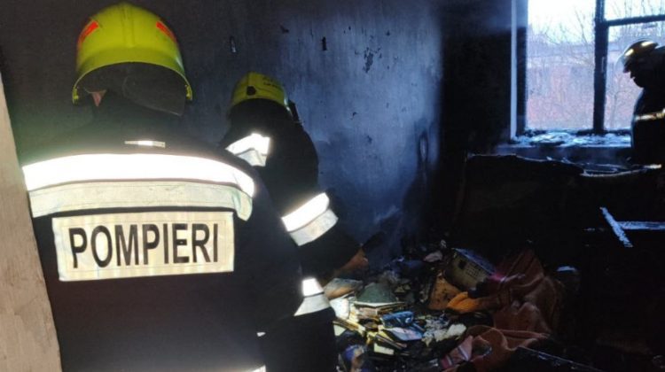 Un bărbat din Edineț a murit într-un incendiu. Ar fi lăsat o țigară nestinsă