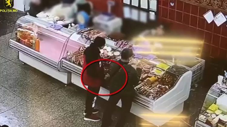 VIDEO Bărbat suspectat de comiterea mai multor furturi – reținut. Riscă să ajungă după gratii
