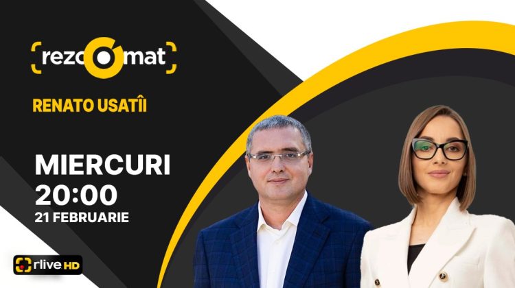 Liderul Partidului Nostru, Renato Usatîi – invitatul emisiunii Rezoomat!