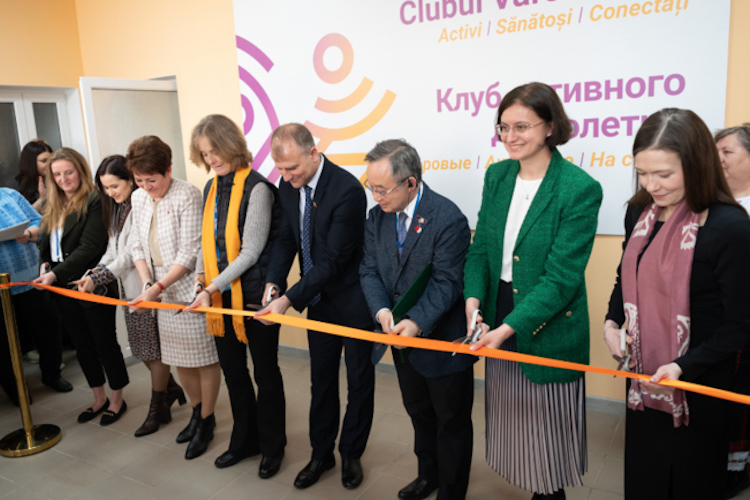 La Ungheni a fost deschis primul Club al Vârstnicilor – spațiu care reinventează îmbătrânirea