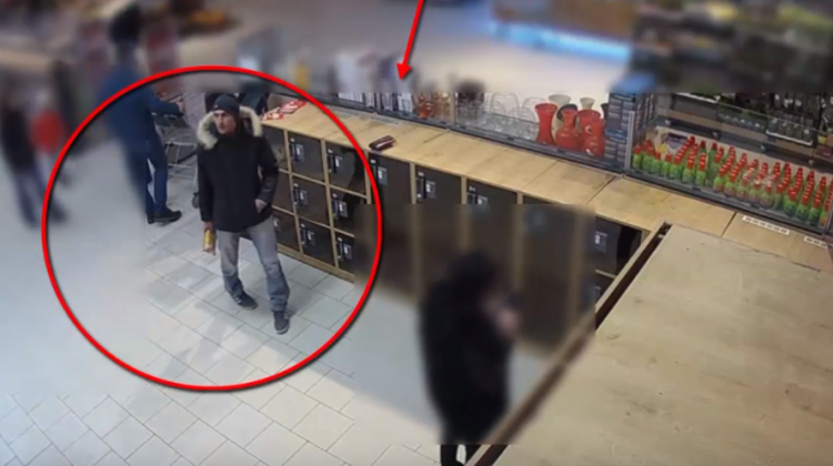 VIDEO Anunță imediat poliția dacă îl recunoști! Bărbatul este căutat pentru furt