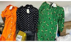 FOTO Încălțăminte și articole vestimentare de brand, tăinuite printre bagaje, găsite la vama Leușeni