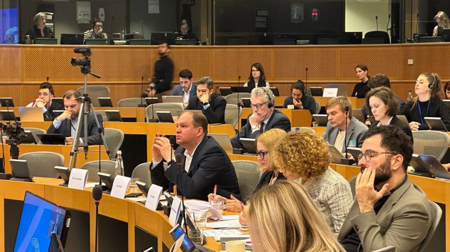 VIDEO Ion Ceban, la Bruxelles. A ținut un discurs în Parlamentul European