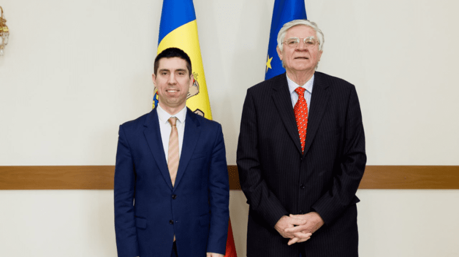 FOTO Vicepremierul Mihai Popșoi s-a întâlnit cu ambasadorii Ungariei, Georgiei și Suediei. Despre ce au discutat