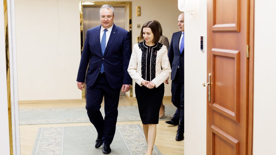 VIDEO Maia Sandu a avut o întrevedere cu Nicolae Ciucă. I-a mulțumit pentru suportul acordat de România țării noastre