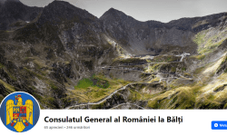 Noua pagină oficială de Facebook a Consulatului General al României la Bălți