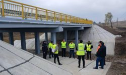 FOTO Reparația podului din raionul Ungheni, care duce spre vama Sculeni, finalizată