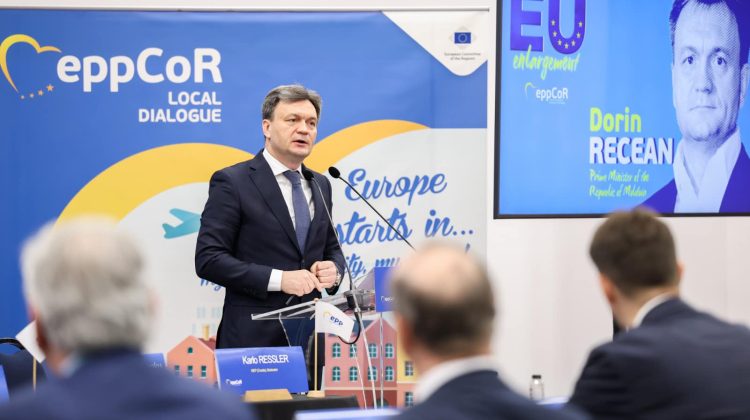 FOTO Dorin Recean se află la București. Premierul participă la Congresul Partidului Popular European