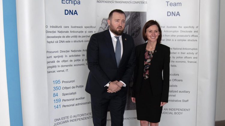 Schimb de experiență și bune practici! Veronica Dragalin, în vizită la șeful DNA din România