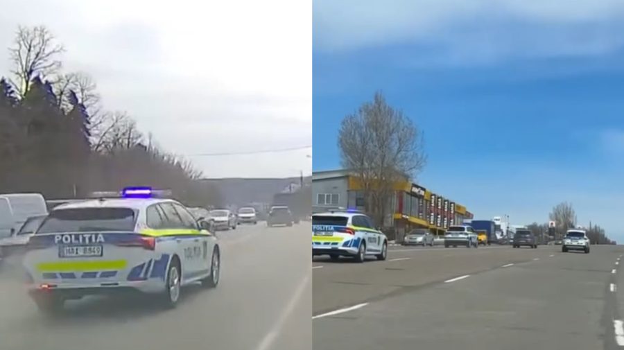 VIDEO „GTA la noi în sat”. Mai multe echipaje de poliție, pe urmele unui Renault