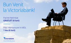 La Victoriabank, ai operațiuni bancare nelimitate cu ZERO costuri pentru afacerea ta