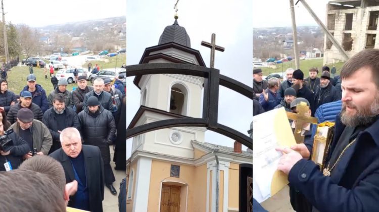 VIDEO De 8 martie, a fost scandal mare la biserica din satul Camencea, raionul Orhei. Cum s-a sfârșit totul?