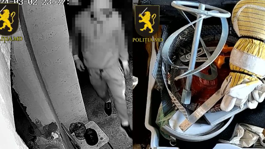 VIDEO Poliția a reținut un tânăr care a săvârșit o serie de furturi. Câi ani riscă să stea după gratii