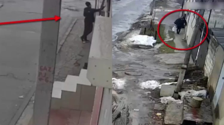 STOP CADRU cu tânărul care sparge geamul unei case și fură tot ce găsește. Riscă să stea după gratii