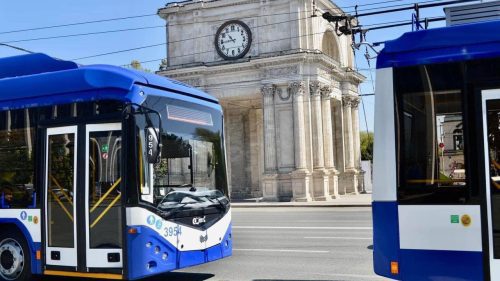 Atenție, călători! Troleibuzele din Chișinău vor circula pe trasee modificate în această seară
