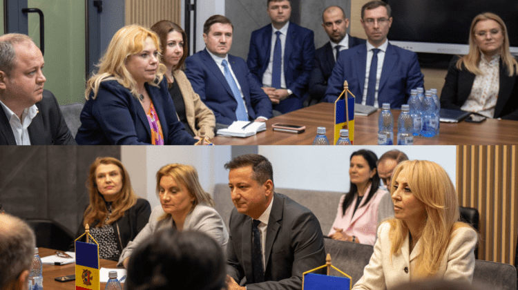 Anca Dragu, în vizită de lucru la București: În curând vom putea vedea funcțională și bursa de la Chișinău