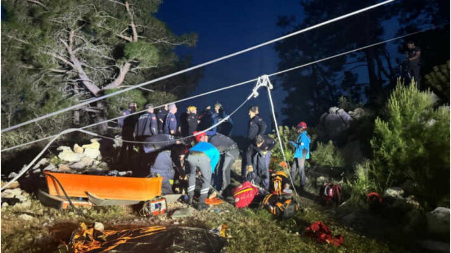 Accident de telecabină în Turcia: 174 de persoane au fost salvate