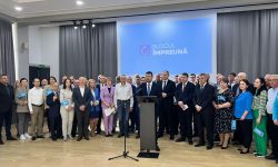 FOTO Patru partide din Republica Moldova au format Blocul „Împreună”: Au semnat un Pact pentru Europa