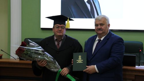 Marian Preda, rector al Universității din București, a primit titlul de Doctor Honoris Causa al USM