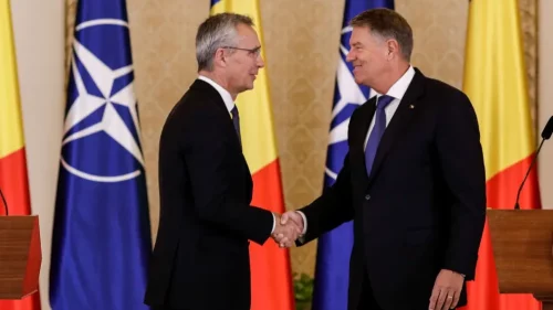 Discuție Iohannis-Stoltenberg. Șeful NATO: România, esențială pentru apărarea Flancului Estic