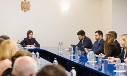 VIDEO Oficiali din Consiliul UE au venit în Moldova. Sandu le-a povestit despre reforma justiției și lupta cu corupția