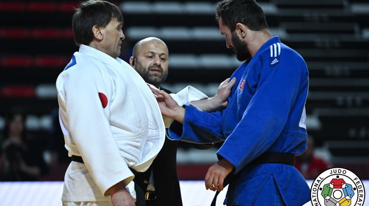 FOTO Aur pentru Moldova! Oleg Crețul a urcat pe podium la Grand Prix-ul IBSA de para-judo din Antalya