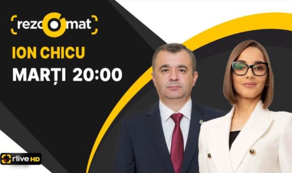 Președintele Partidului Dezvoltării și Consolidării Moldovei, Ion Chicu – invitatul emisiunii Rezoomat