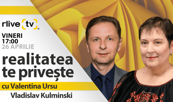 Vladislav Kulminski, fost vicepremier pentru reintegrare, invitatul Valentinei Ursu la „Realitatea te privește” 