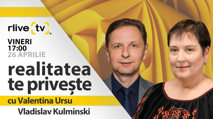 Vladislav Kulminski, fost vicepremier pentru reintegrare, invitatul Valentinei Ursu la „Realitatea te privește” 